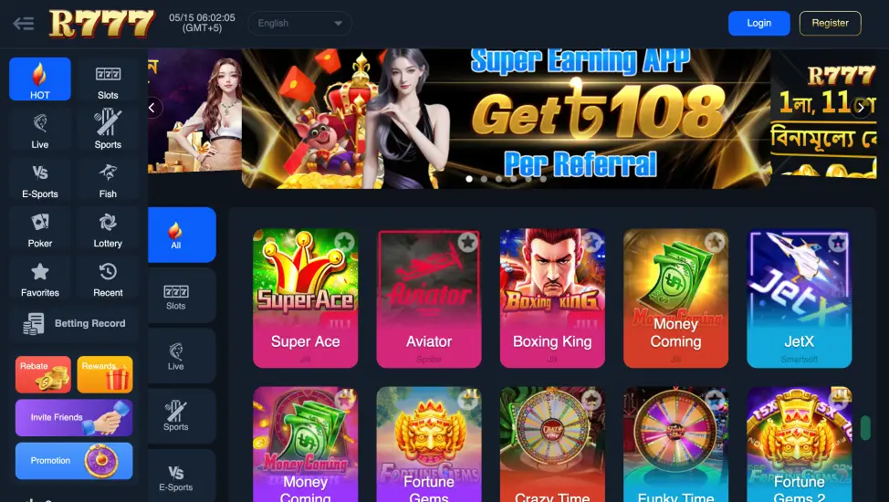 Casino R777 official site